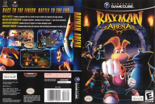 Rayman Arena Cover - Click for full size image